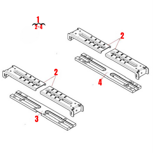 Corpus Seat Width Kit - New Style